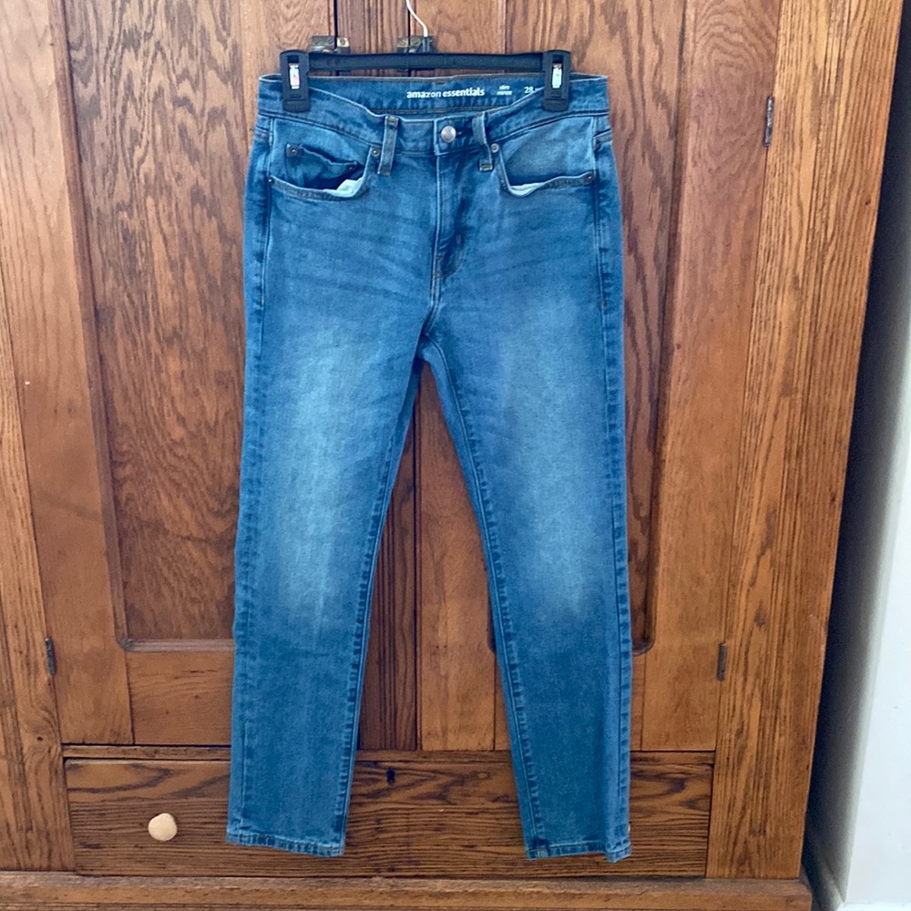 Amazon Essentials boys slim jeans 28w x 30 L